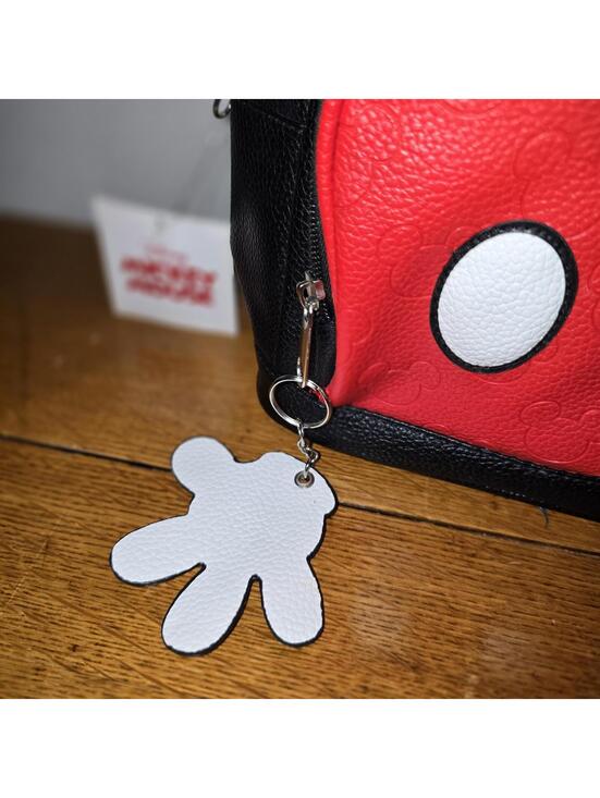 Disney Mickey Mouse Collectible Mini Backpack Purse with Ears & Glove Charm NWT main image 10